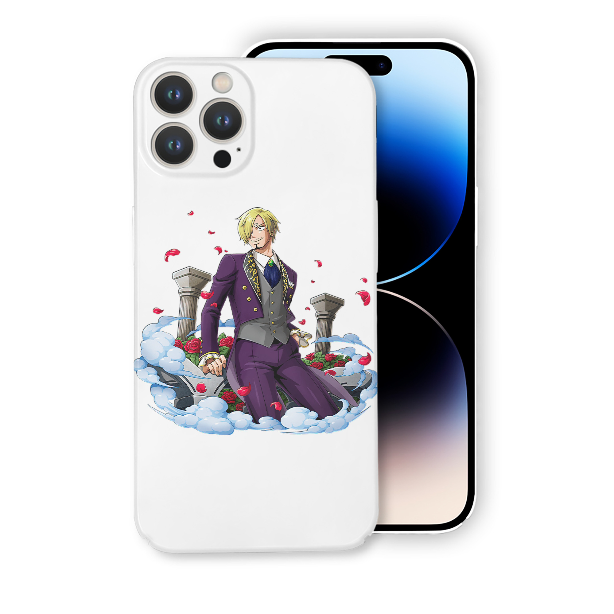 （画像用） ワンピース サンジ ONE PIECE Sanji 【iPhone 14シリーズ対応】ハードケース